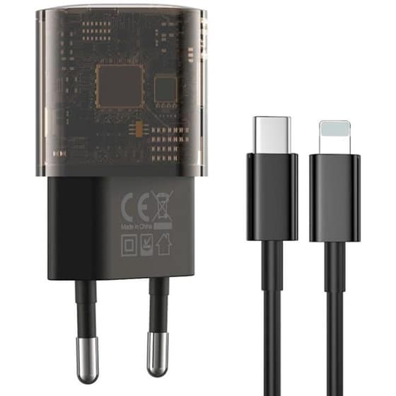 Φορτιστής Πρίζας XO CE05‑EU USB-C 30 W - Διάφανο image 0