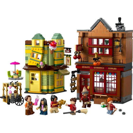LEGO® Harry Potter Quality Quidditch™ Supplies & Ice Cream Parlour (76452) image 2