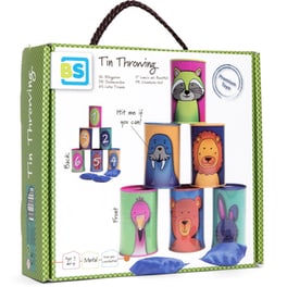 Παιχνίδι Στόχου Bs Toys Τενεκεδάκια Ζωάκια
