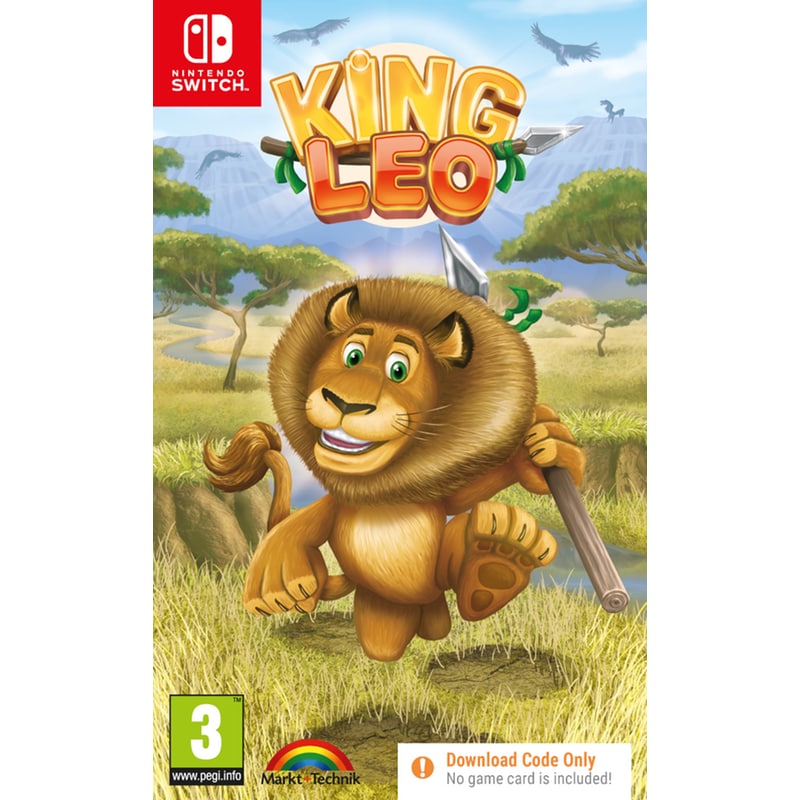 Nintendo Switch Game – King Leo (Code In A Box)