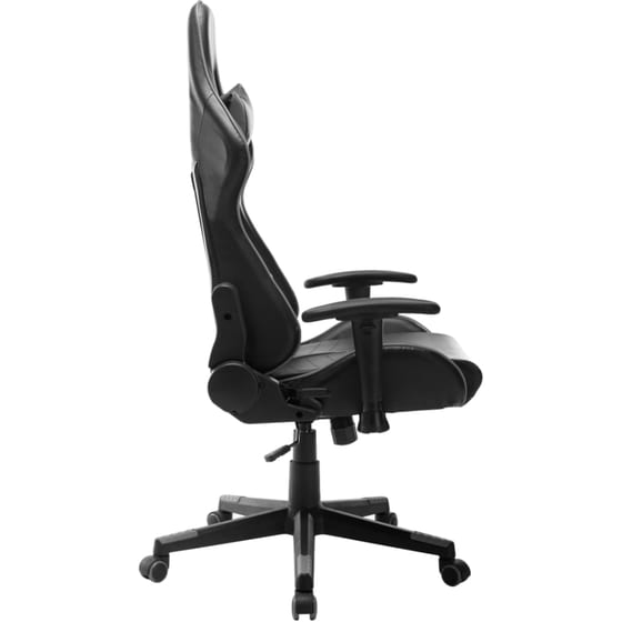 Καρέκλα Gaming VidaXL από Τεχνητό Δέρμα - Μαύρη/Γκρι image 2