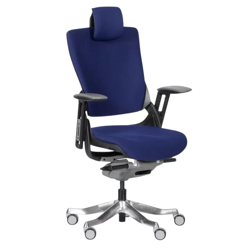 ERGOACTION Καρέκλα Εργονομική Ergoaction Ergotech WoW! Classic Υφασμάτινη - Μπλε