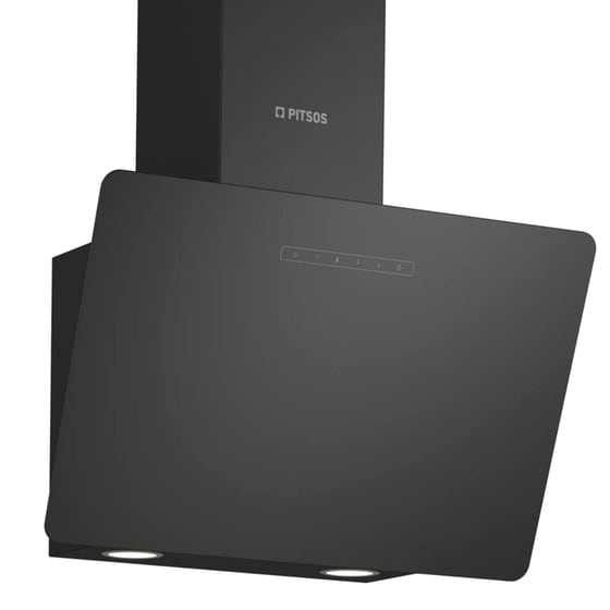 PITSOS PTI6E66G 60 cm Μαύρο Απορροφητήρας Καμινάδα Τζάκι image 0