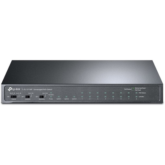 TP-LINK TL-SL1311MP Desktop Switch Gigabit Ethernet (10/100Mbps) 8-Port PoE+ image 1