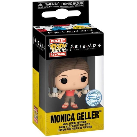 Funko Pocket Pop! Keychain Television - Τα Φιλαράκια - Monica Geller image 1