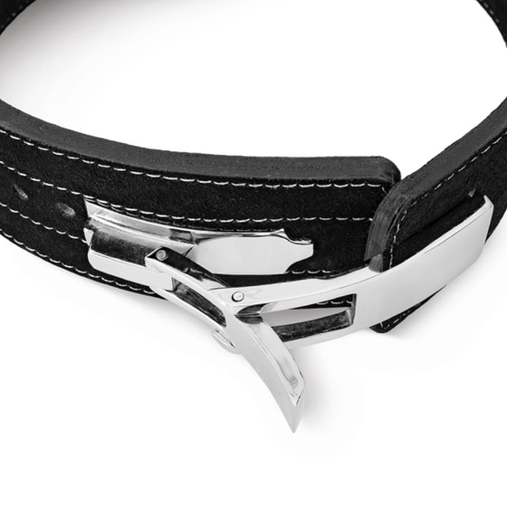 Ζώνη Άρσης Βαρών Amila 94918 Power Lifting Xlarge Δερμάτινη - Μαύρο image 2