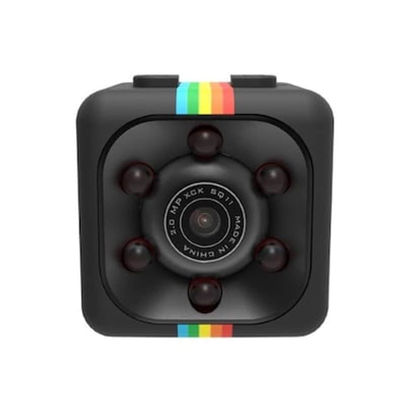 Sq11 Mini Camera Καταγραφής Με Βραχίονα Και Νυχτερινές Λήψεις-full Hd1080p