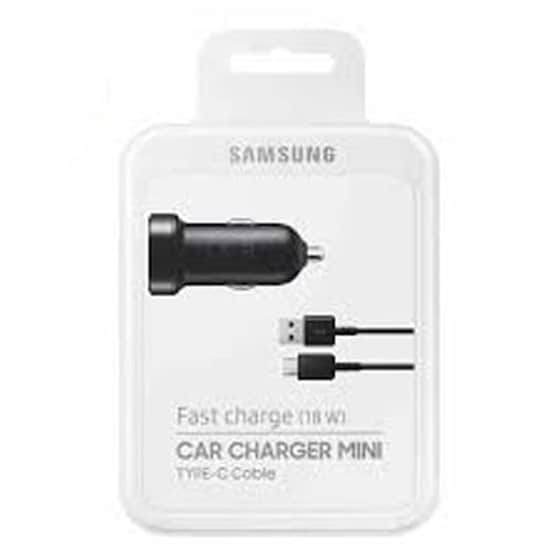 Usb Φορτιστής Αυτοκινήτου Samsung 222170 Μαύρο image 0