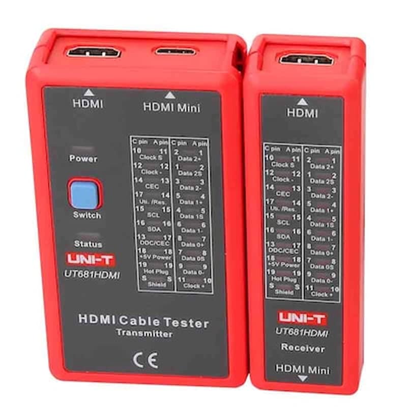 UNI-T Cable Tester Uni-t Ut681hdmi Έλεγχος Καλωδίων (hdmi/minihdmi)