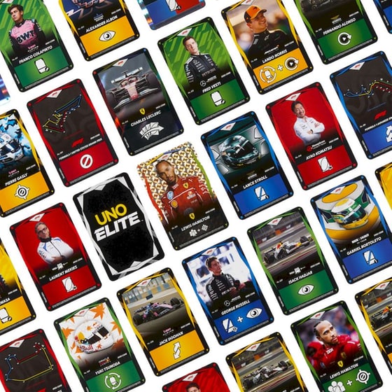 UNO Elite Formula 1 2025 Core Edition Starter Pack Επιτραπέζιο (Mattel) image 3