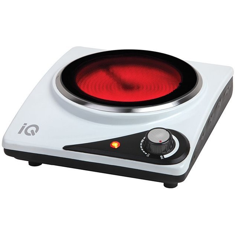 IQ KC-1236 1200 W Λευκό Επιτραπέζια Εστία
