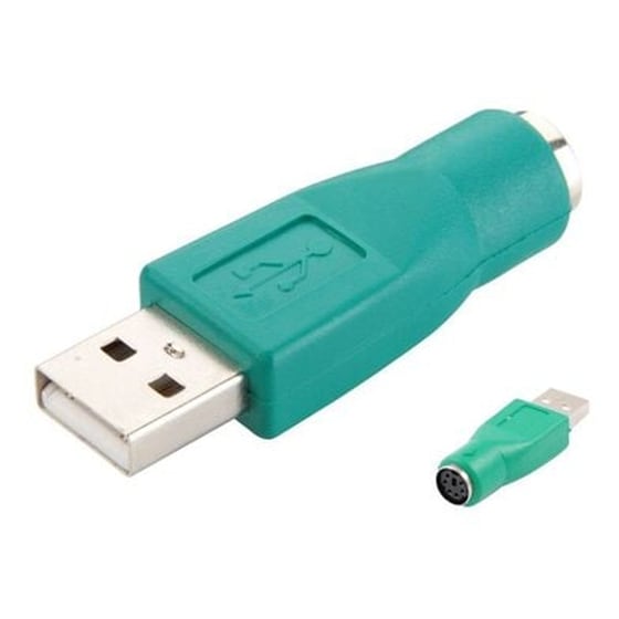 Αντάπτορας Powertech USB-A Male σε PS/2 Female Πράσινο image 0