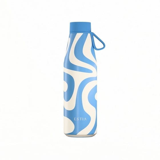 Μπουκάλι Θερμός Estia Flow Save the Aegean Ocean Waves 500 ml image 0