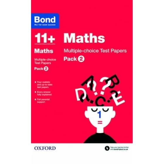 Bond 11+: Maths: Multiple-choice Test Papers: For 11+ GL assessment and Entrance Exams image 0