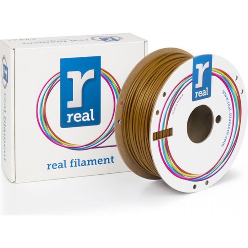Νήμα 3D Εκτυπωτή Real Filaments 1kg 2.85mm - Καφέ