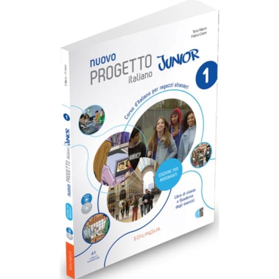 Nuovo Progetto italiano Junior: Edizione per insegnanti. Libro di classe e Quade image 0