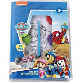Σετ Ζωγραφικής Gim Paw Patrol Rescue Wheels