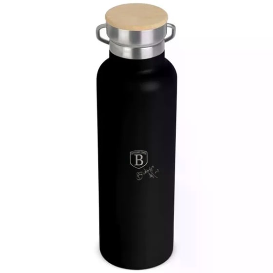 Μπουκάλι Θερμός Berlinger Haus Ανοξείδωτο Matte Black 600ml image 3