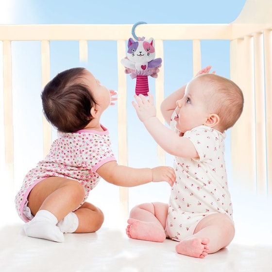 Baby Clementoni Κουδουνίστρα Μαλακή Γατούλα image 2