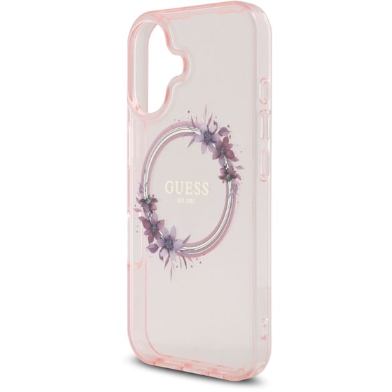 Θήκη Apple iPhone 16 Guess - Ροζ image 3