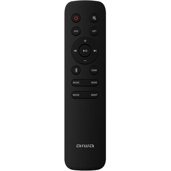Aiwa HE-1200SW Soundbar 120W 2.1 - Μαύρο image 1