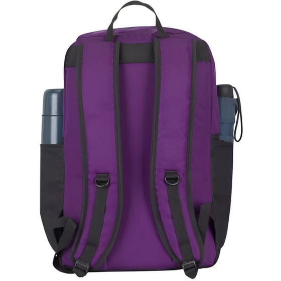 Τσάντα Laptop 15.6" Rivacase 5560 Canvas Backpack - Μωβ/Μαύρο image 3