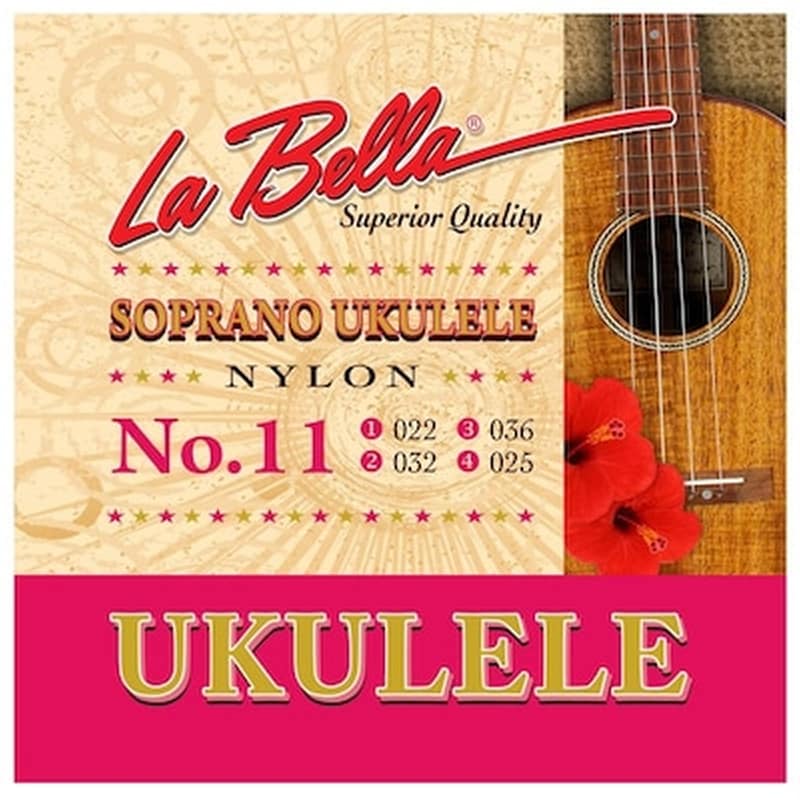 LA BELLA Σετ Χορδές Ukulele La Bella Soprano Ukulele Nylon