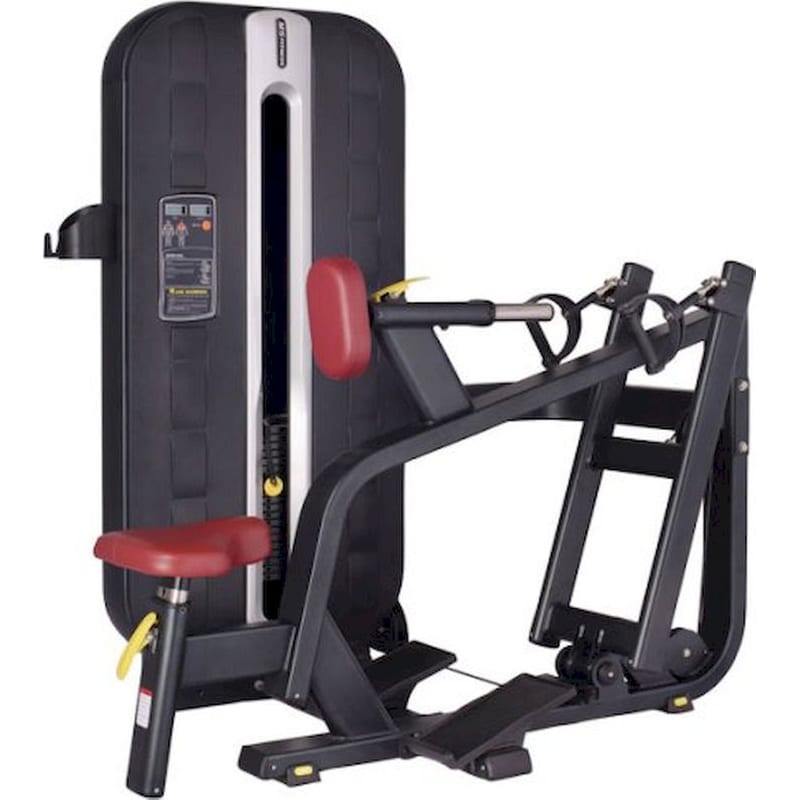 Πολυόργανο Viking MCF-004 Κωπηλατική Dorsal με Ενσωματωμένα Βάρη - Μαύρο/ Κόκκινο