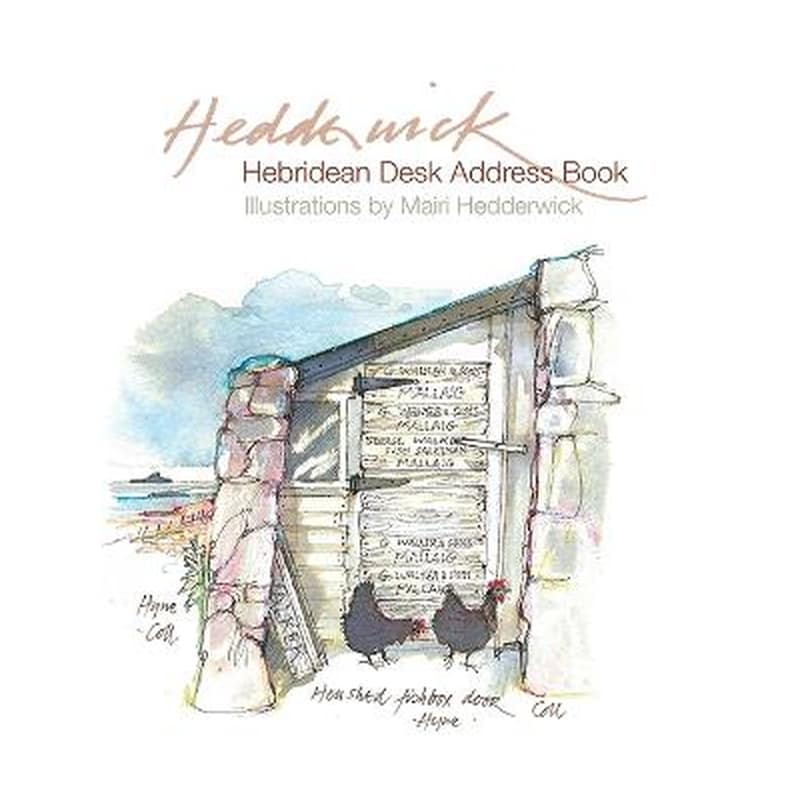 Hebridean Desk Address Book