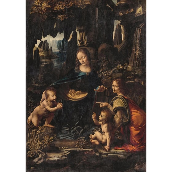 Παζλ Clementoni Museum Collection: Leonardo Davinci - Η Παναγία Των Βράχων (1000 Κομμάτια) image 1