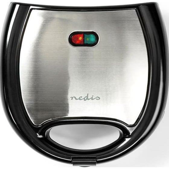 Βαφλιέρα NEDIS KAWP200BK 750 W 2 Θέσεων Μαύρο image 0