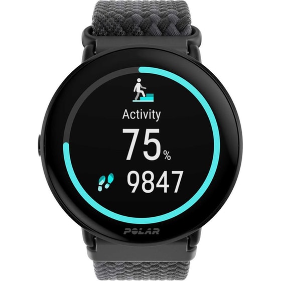 Smartwatch Polar Ignite 3 43mm Braided Yarn- Black image 1