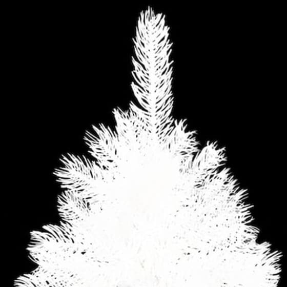 Χριστουγεννιάτικο Δέντρο VidaXL Κλασικό 1.80m - Λευκό image 2