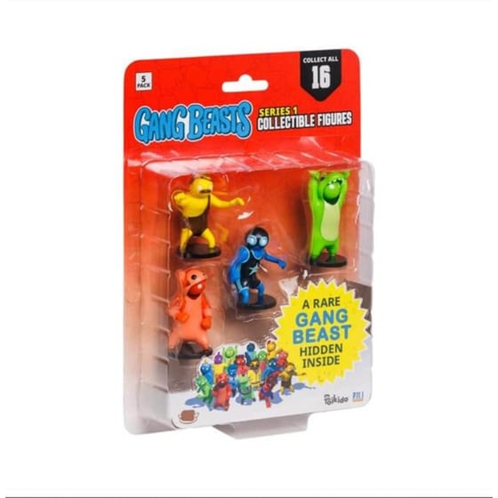 P.M.I. Gang Beasts Collectible Figures - 5 Pack image 2