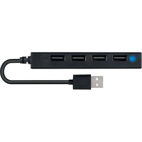 Conceptronic HUBBIES05B USB Hub 4-Port USB 2.0 συμβατό με USB-A image 1