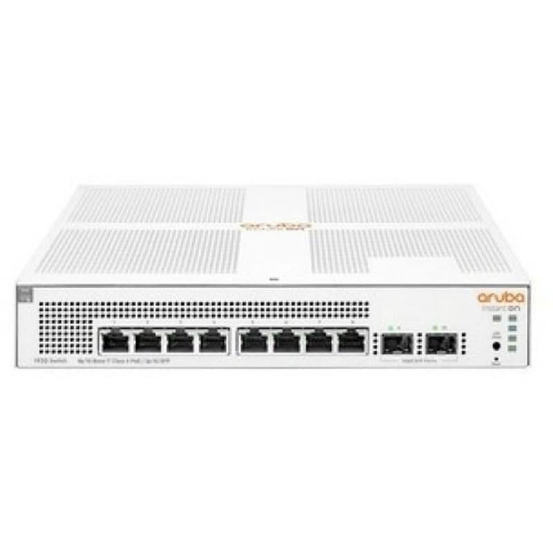 HP-EG Hewlett Packard Enterprise Aruba Instant On 1930 Network Switch Managed L2+ Gigabit Ethernet (10/100/1000) White 1U PoE JL681A