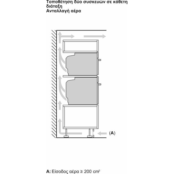 NEFF B24CR71G0 71 Lt Μαύρο Εντοιχιζόμενος Φούρνος Άνω Πάγκου image 6