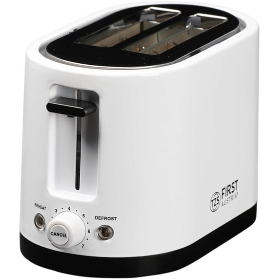 FIRST AUSTRIA FA-5368-3 2 Θέσεων 750W Λευκό Φρυγανιέρα image 3
