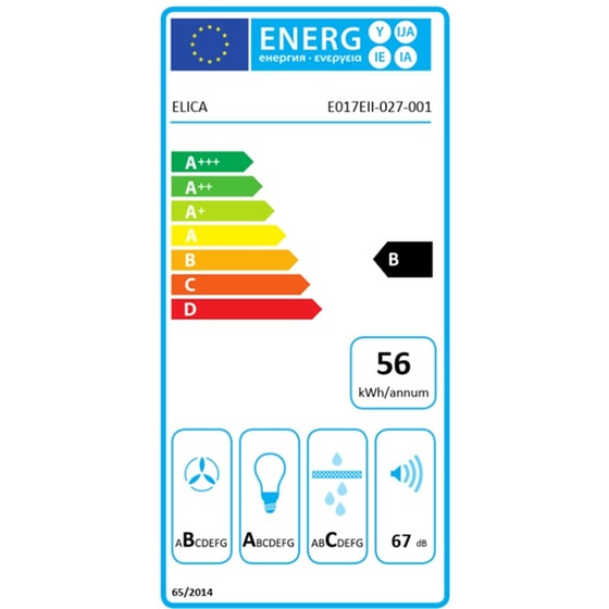 ELICA LEVER IX/A/86 90 cm Inox Μηχανισμός Απορρόφησης image 6