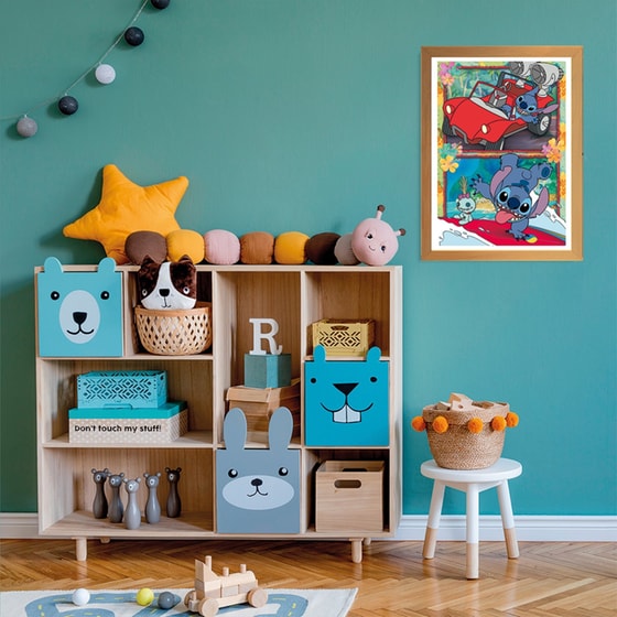 Παιδικό Παζλ Clementoni Super Color Disney Stitch (104 Κομμάτια) image 3