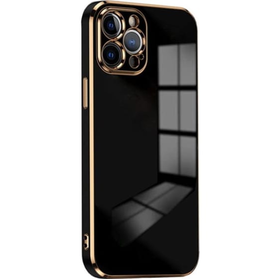 Θήκη Apple iPhone 13 Pro - Bodycell Gold Plated - Black image 0