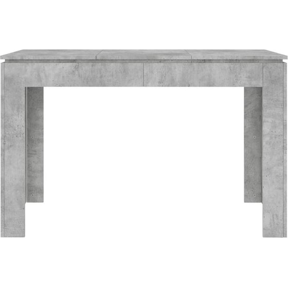 Τραπεζαρία Vidaxl από Μοριοσανίδα 120x60x76 cm - Γκρι Του Σκυροδέματος image 1