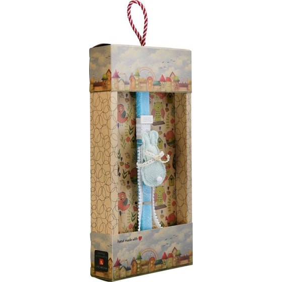 Λαμπάδα Synchronia Κουνέλι με Δαντέλα - Βεραμάν image 2