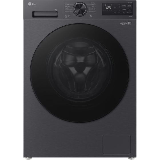 LG F2X50S9TBB Slim 9 kg 1.200 Στροφές Ανθρακί Πλυντήριο Ρούχων image 0