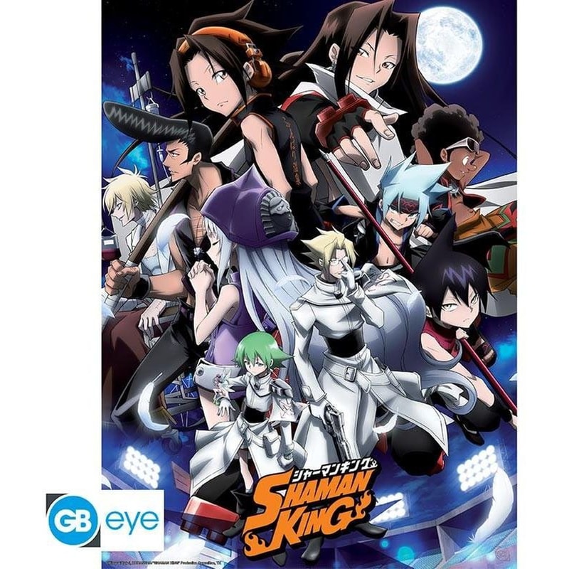 GBEYE Αφίσα Shaman King - Shaman Fight Κάθετη 52x38 cm