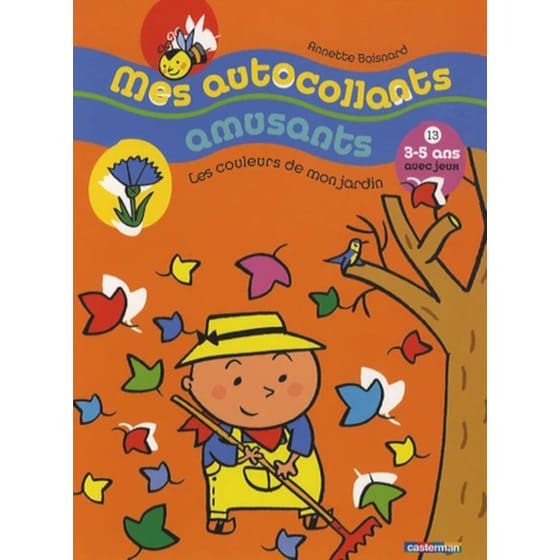 Mes Autocollants Amusants Tome 13 Les Couleurs De Mon Jardin (Ne10) image 0