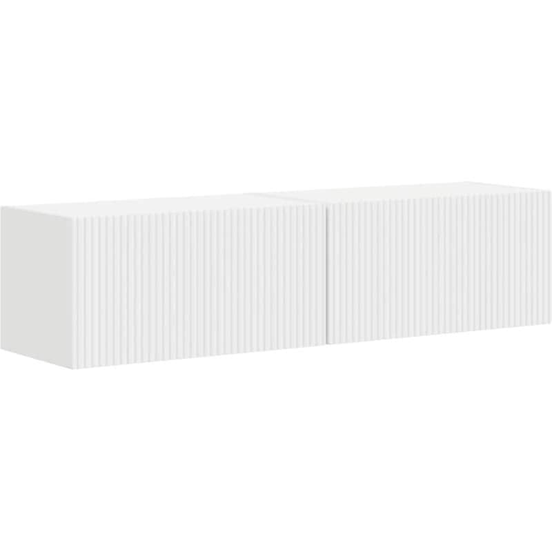 Έπιπλο Τηλεόρασης VidaXL Επιτοίχιο 2 τμχ 60 x 31 x 29,5 cm - Λευκό