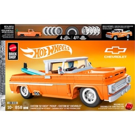 Mattel Hot Wheels Brick Shop Σετ Κατασκευής Elite Series Custom ’62 Chevy Pickup 1:16 (858 Κομμάτια) (JFT20)