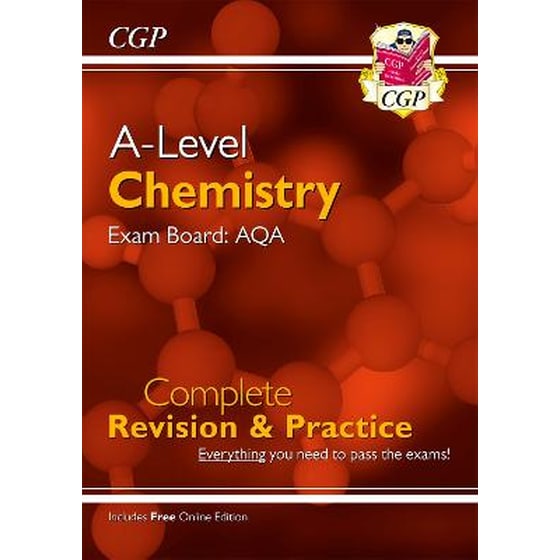 A-Level Chemistry: AQA Year 1 & 2 Complete Revision & Practice with Online Edition image 0