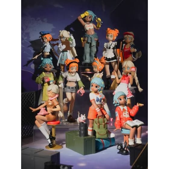 Φιγούρα Pop Mart Peach Riot Rush Hour Series Blind Box image 3